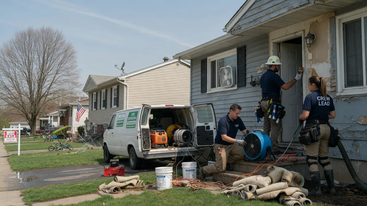 Flood Cleanup in Elrama, PA near me