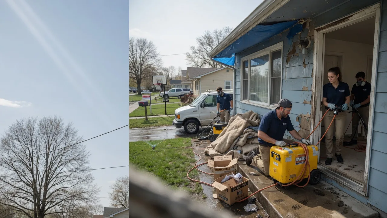 Basement Flood Cleanup in Elrama, PA near me